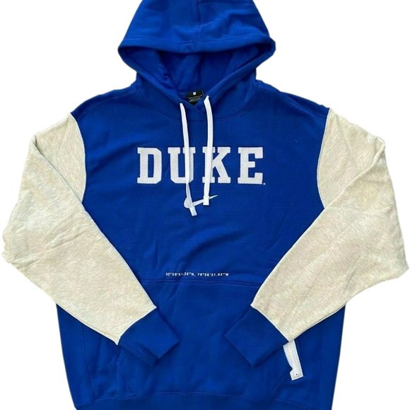 Nike Men's Duke Blue Devils DNA Pullover Hoodie Royal Blue L XL - Picture 3 of 8